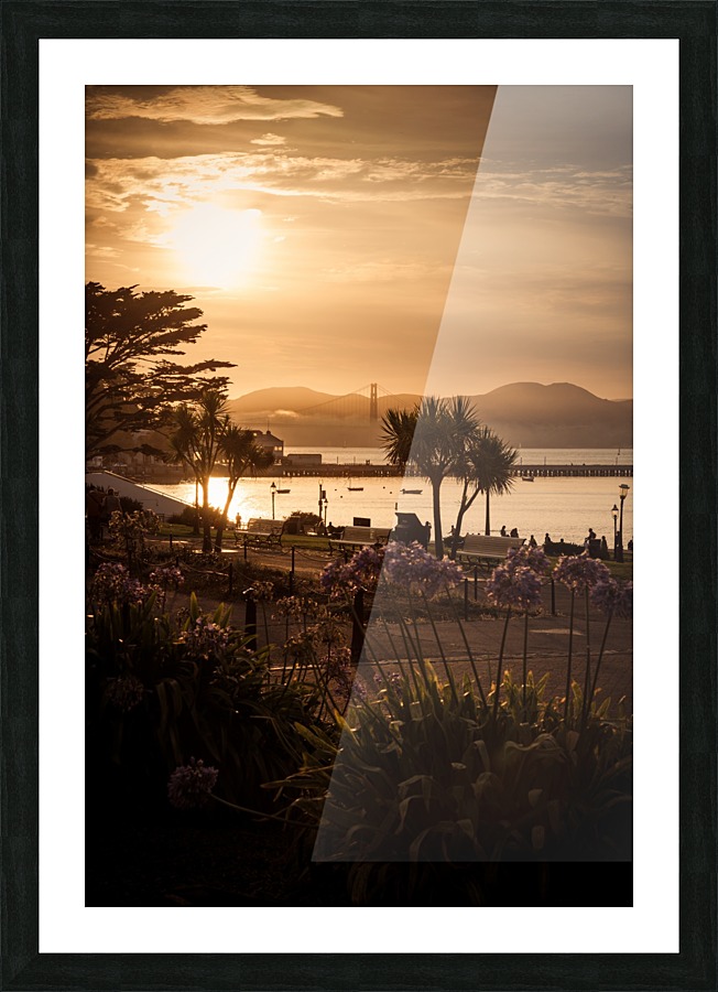 Golden Gate Bridge Picture Frame print