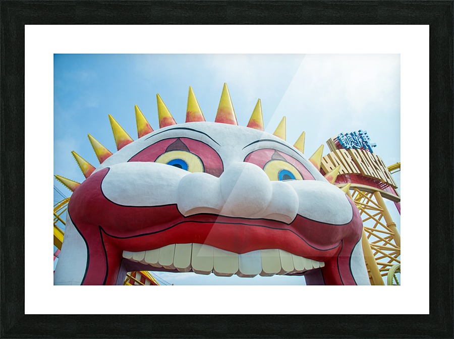 Hong Kong Park Picture Frame print