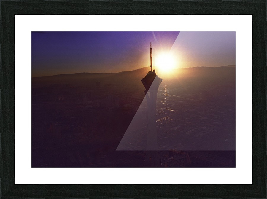 Stratosphere Picture Frame print