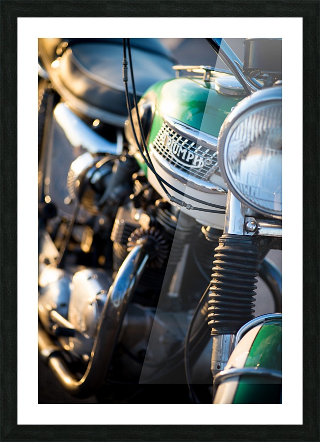 1964 Bike Picture Frame print