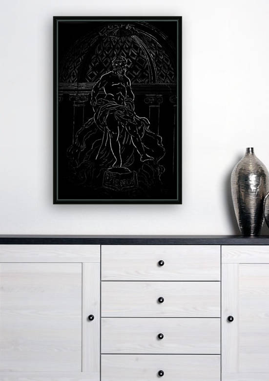 Wall Art Drawing by Billy Johnson
