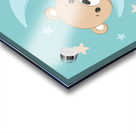 Baby Bear blue 1 Acrylic print