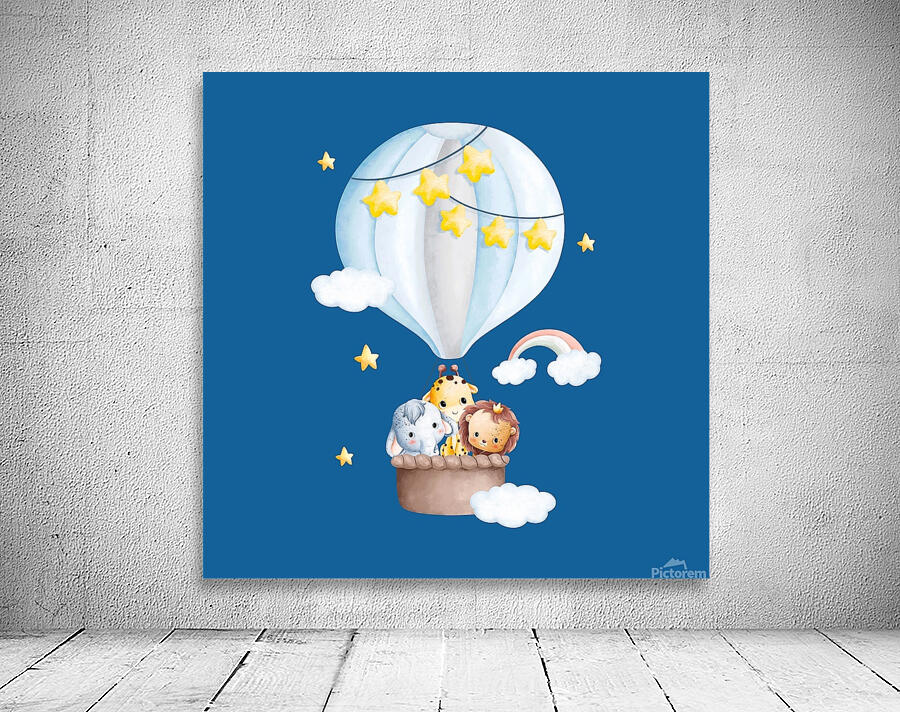 Baby animal In the sky 3 1 Wall Preview