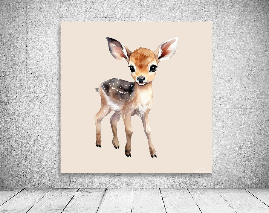 Baby animal Bambi 1 Wall Preview