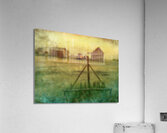 Blurry Red Acrylic Print