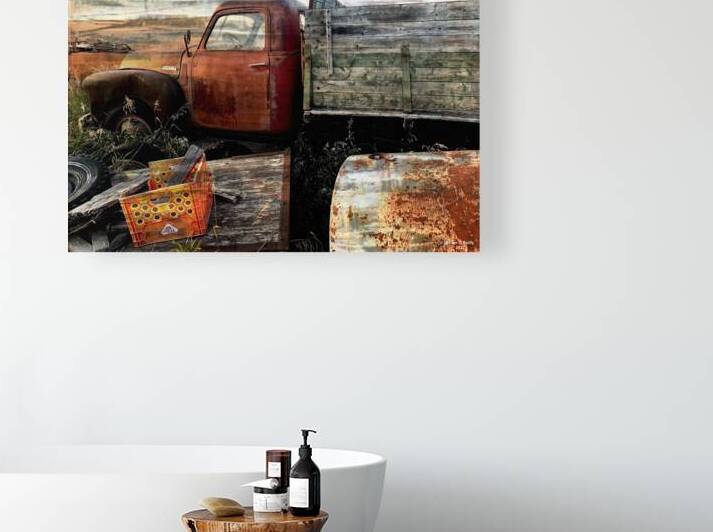 Poverty Flats - Truck Rusted by Declan O Reilly