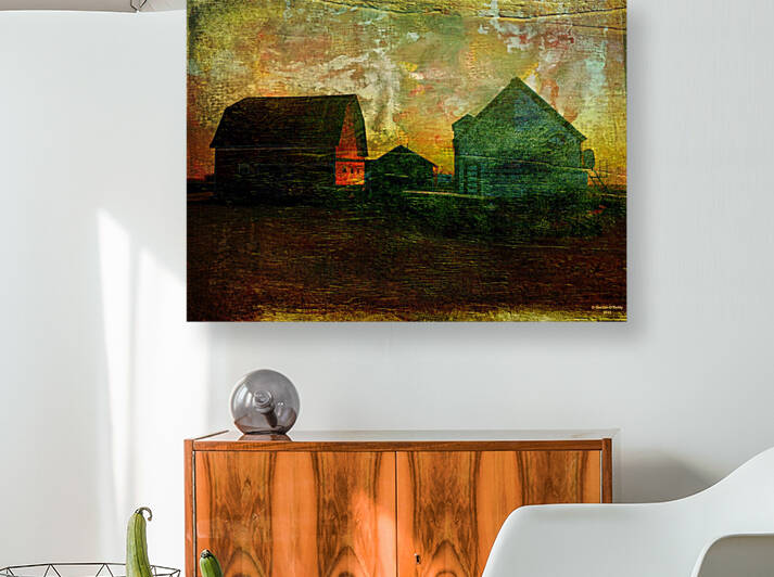Barn at Dusk-5 by Declan O Reilly