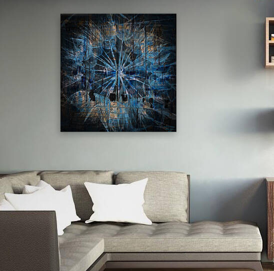 Blue Dandelion by Declan O Reilly