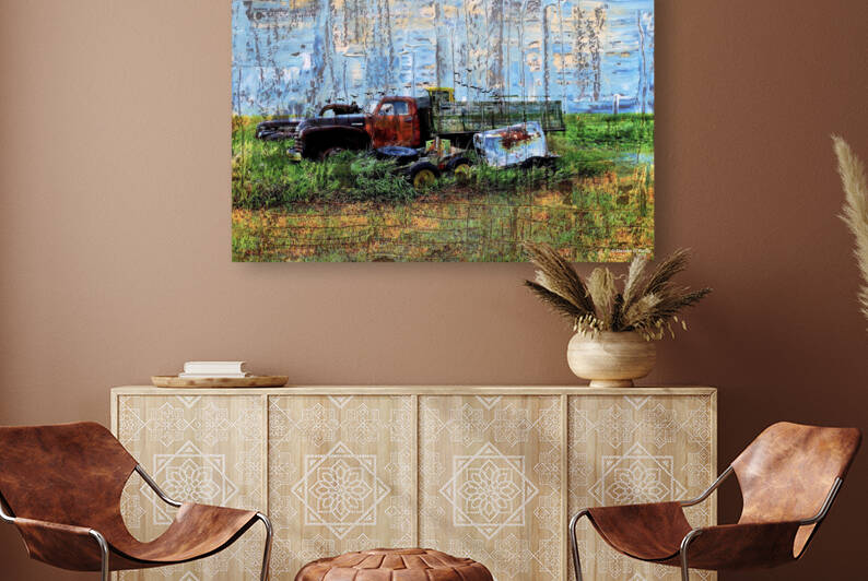 Blue Sky Truck by Declan O Reilly