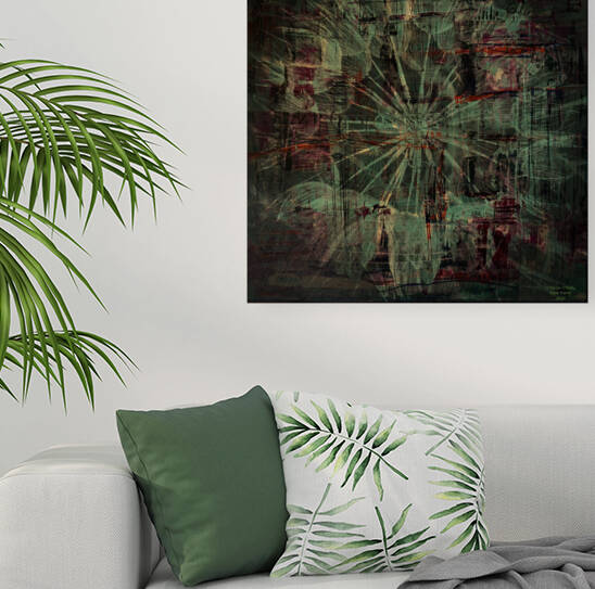 Green Dandelion by Declan O Reilly