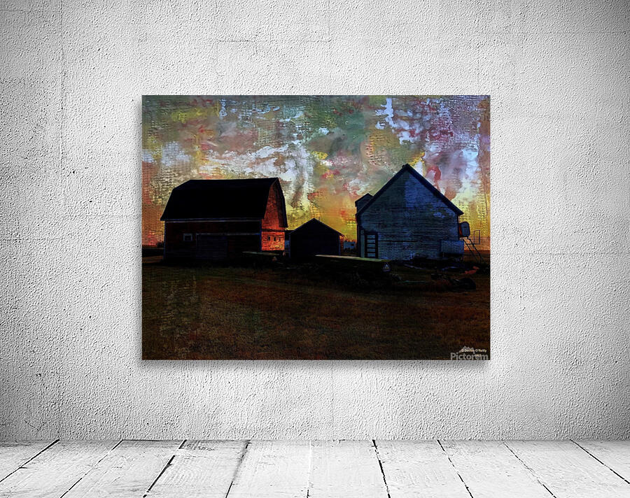 Barn at Dusk-2 Wall Preview