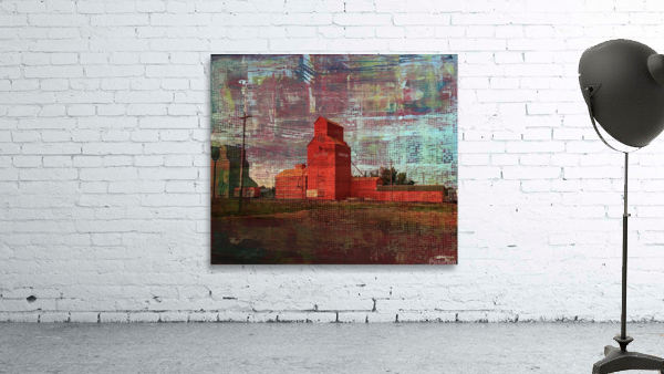 Red Grain Elevator-Nanton Wall Preview