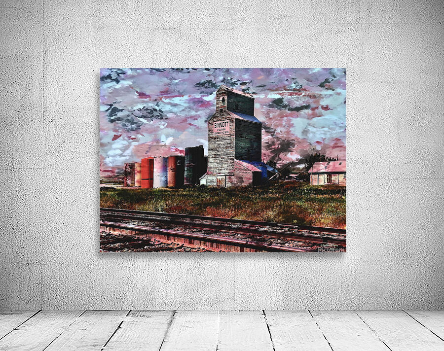 Sinnott Farm Elevator Stormy Wall Preview
