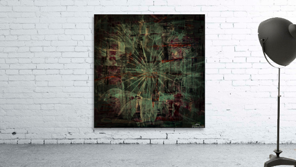 Green Dandelion Wall Preview