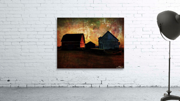 Barn at Dusk   4 Wall Preview