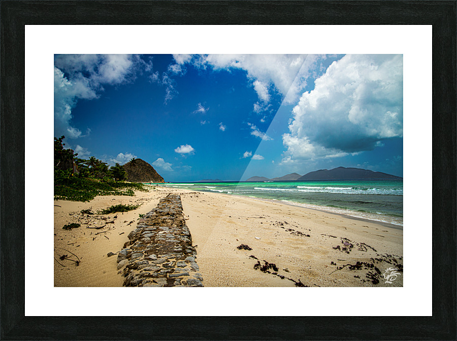 Long Bay Wall Picture Frame print