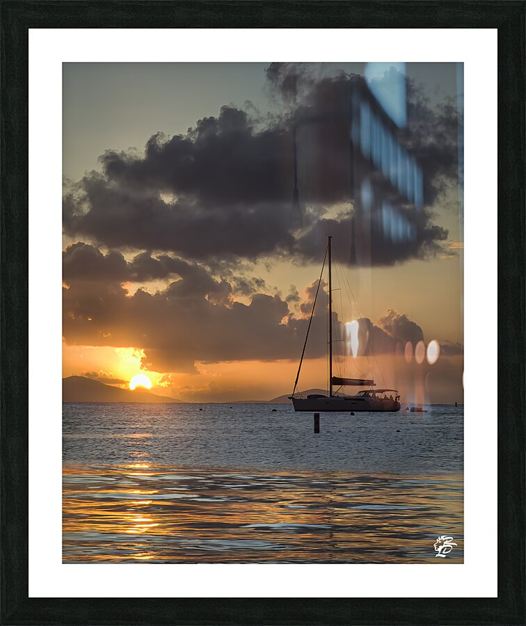 Solo Sunset - CGB Picture Frame print