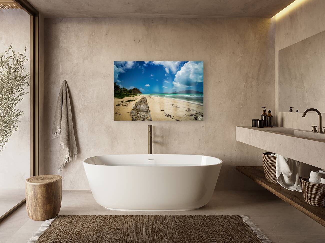 Long Bay Wall Reproduction