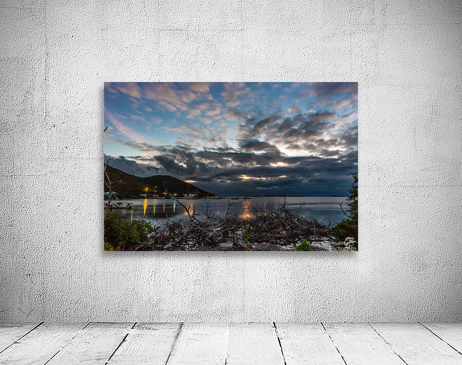 Sea Cows Bay Sunrise Wall Preview