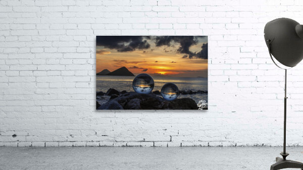 Crystal Ball Sunset Wall Preview