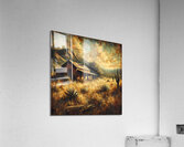 Rustic Retreat at Dusk Acrylic Print