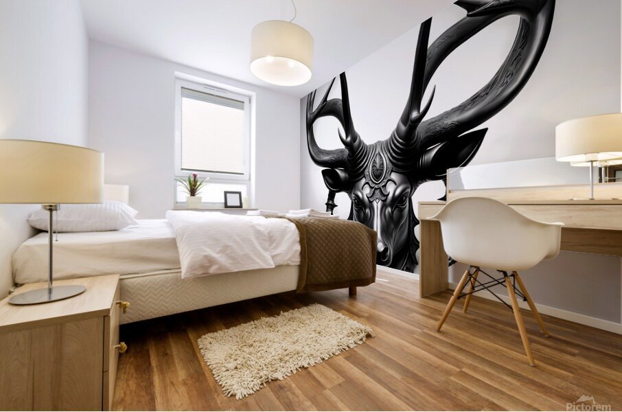 Shadow Stag Mural print