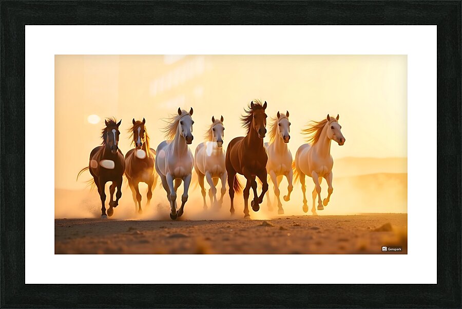 Gallop at Dawn Picture Frame print