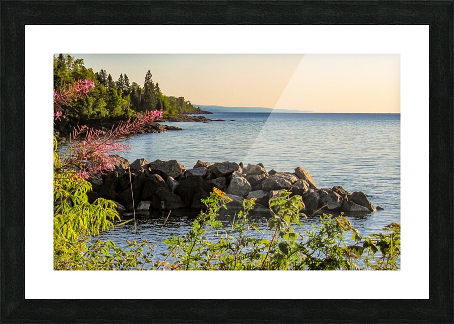 North Shore Picture Frame print