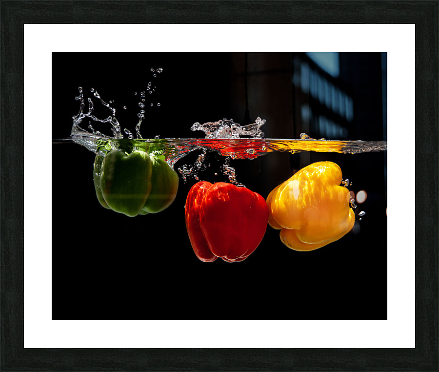 Pepper Splash Picture Frame print