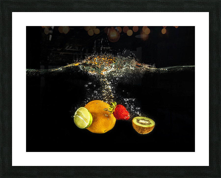 Fruit Splash 3 Picture Frame print