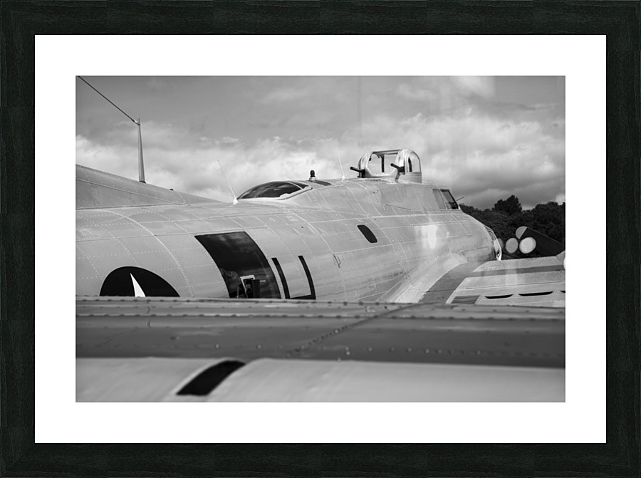 B-17 Curves Picture Frame print
