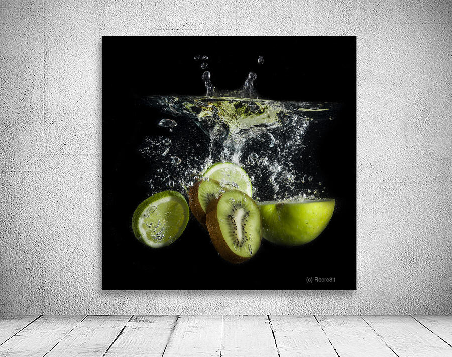 Green Splash Wall Preview