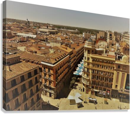 Madrid   A Canvas Print