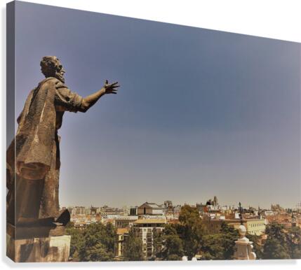 Madrid   C Canvas Print