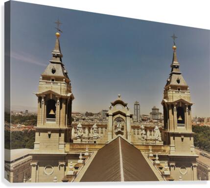 Madrid   E Canvas Print
