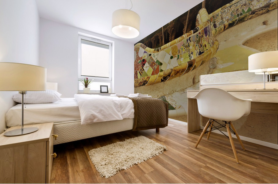 Barcelona   C Mural print