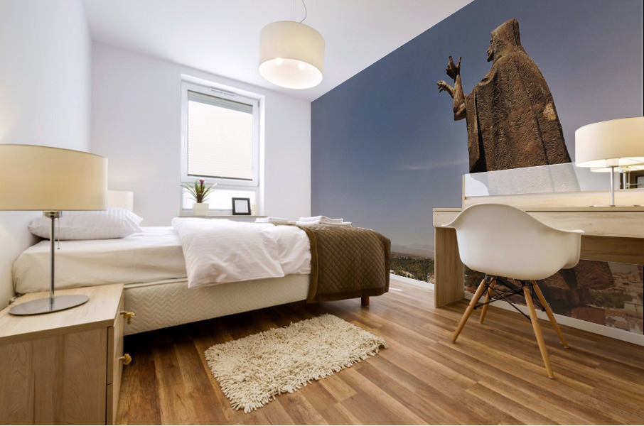 Madrid   F Mural print
