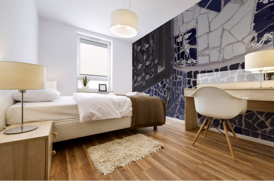 Barcelona   DD Mural print