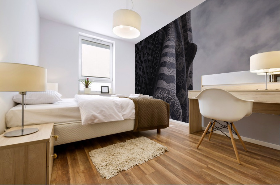 Barcelona   EE Mural print