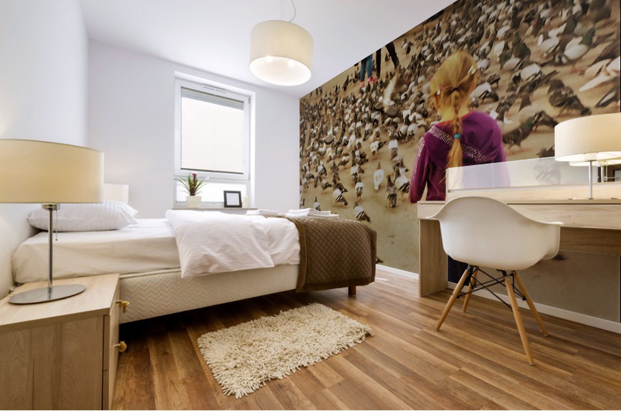 Barcelona   YY Mural print