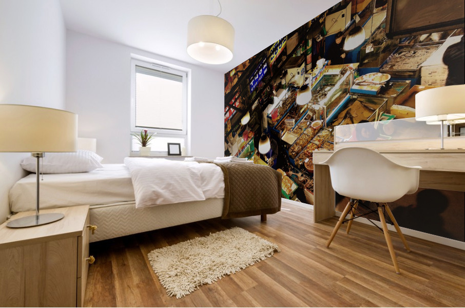 Seoul   B Mural print