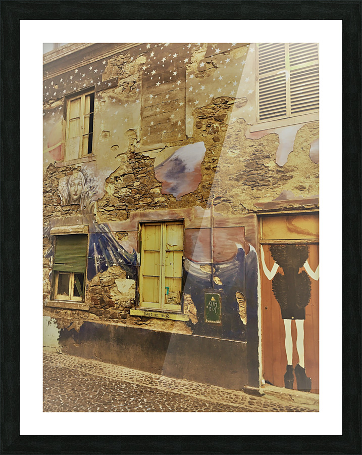 Madeira   L Picture Frame print