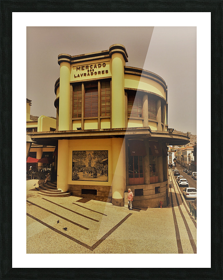 Madeira   P Picture Frame print