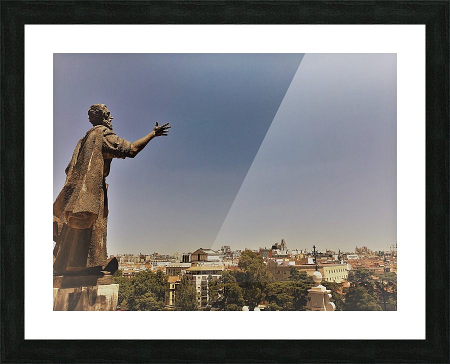 Madrid   C Picture Frame print