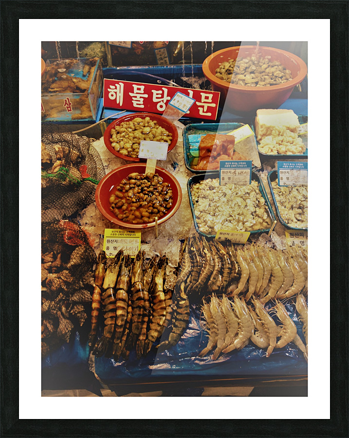Seoul   A Picture Frame print