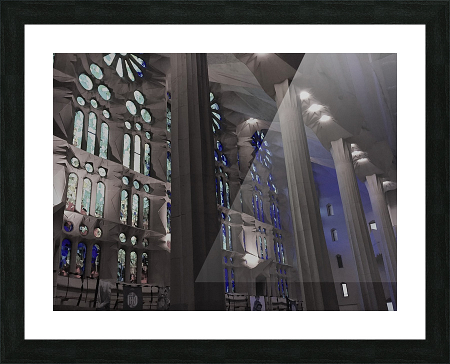 Barcelona   RR Picture Frame print