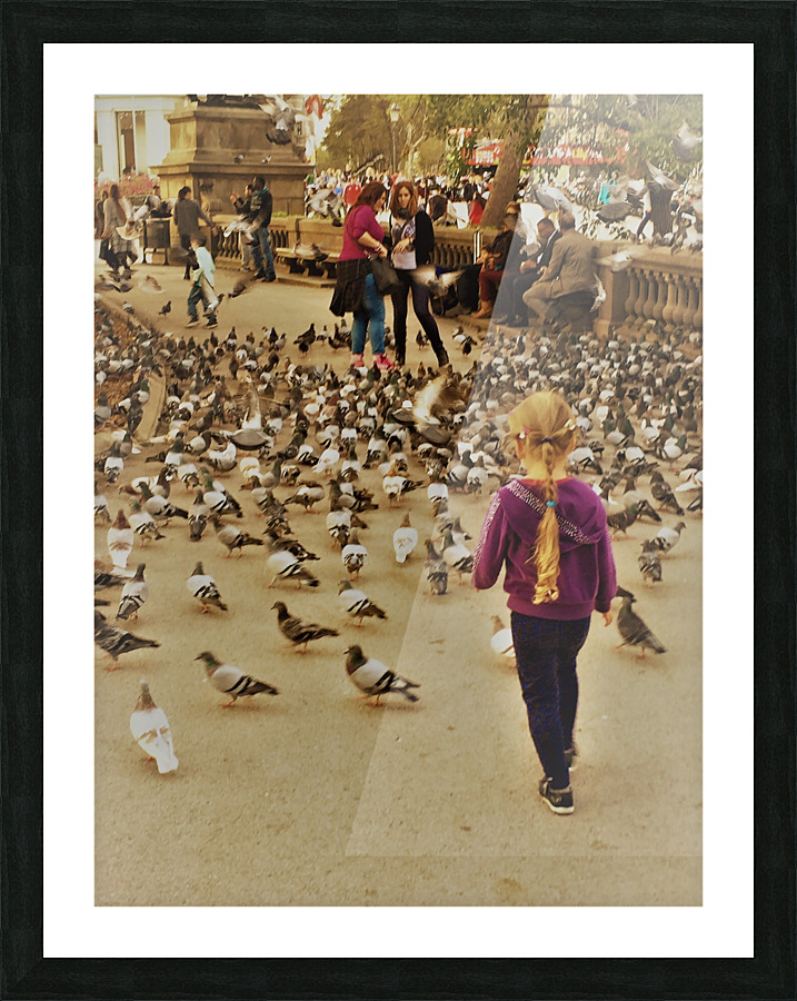 Barcelona   YY Picture Frame print