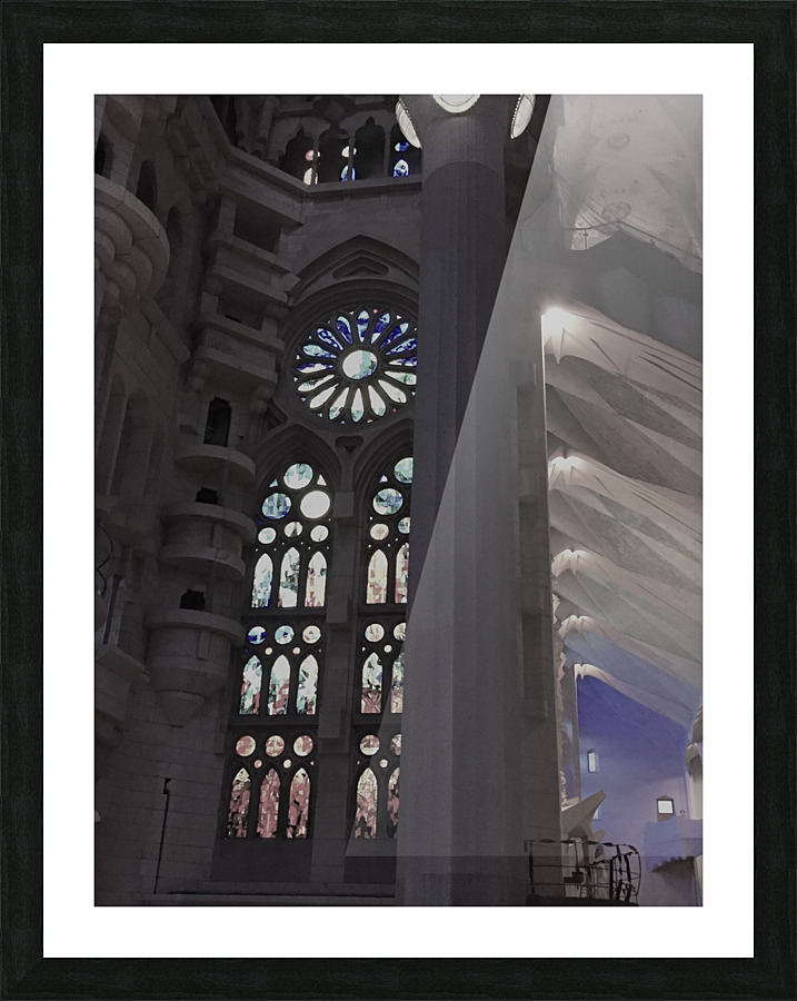 Barcelona   UU Picture Frame print