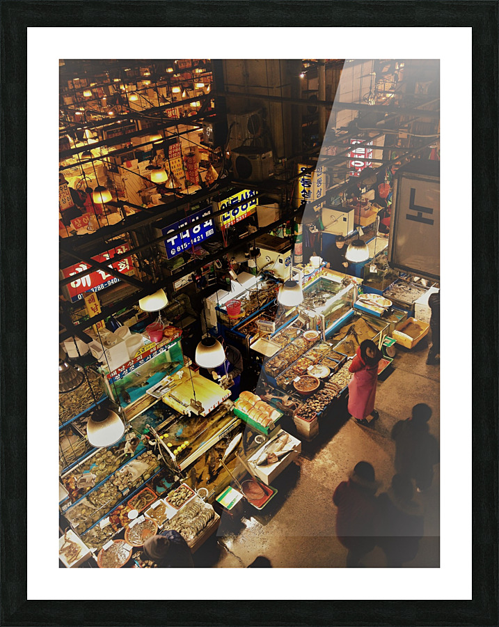 Seoul   B Picture Frame print