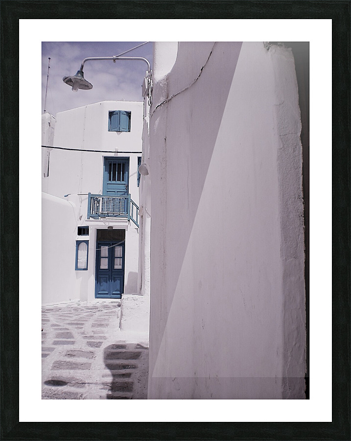 Mykanos  D Picture Frame print